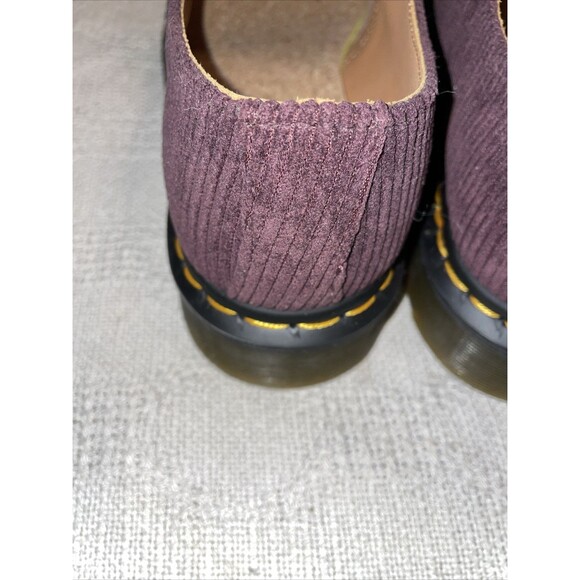 Dr. Martens Men’s Corduroy Oxfords Size 8 M Purple Streetwear Outdoors City NWOB main image 8